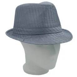 Bullet69 Double line - Trilby hattu, harmaa