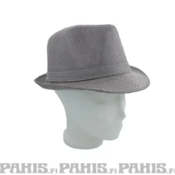 Bullet69- Kimaltava trilby hattu, pink/white