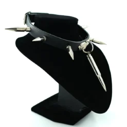 Bullet 69 1row large spike and bullet - Choker