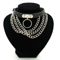 Bullet 691row overlapping chain - Choker