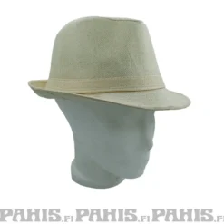 Bullet69- trilby hattu, white