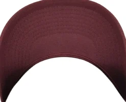 Classics 5-Panel Premium curved visor snapback - Lippis, maroon