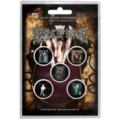Cradle of Filth - Pinssi setti 5kpl