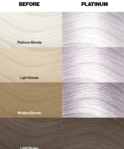 Crazy Color Platinum - hiusväri, puolipysyvä