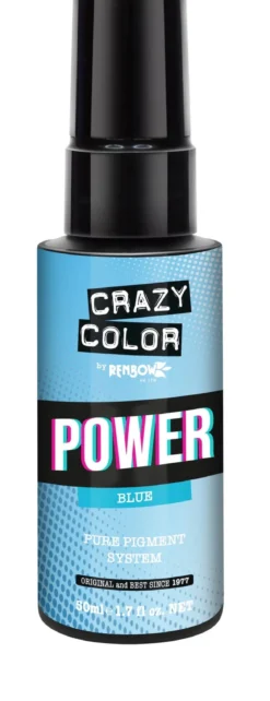 Crazy Color Power Pure Pigments Blue - Väripigmentti