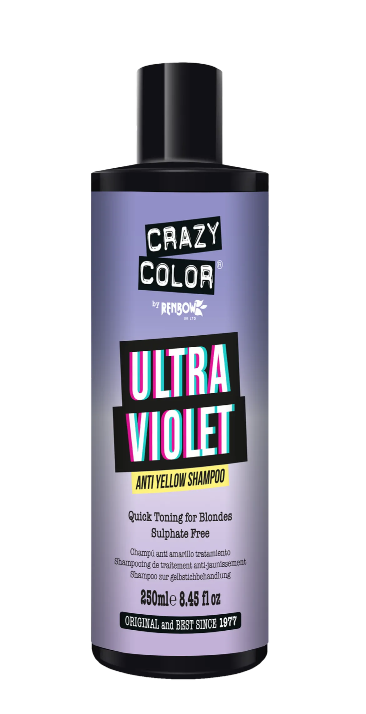 Crazy Color Ultra Violet Anti Yellow Shampoo