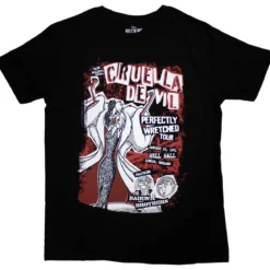 101 Dalmatians Cruella Tour - T-paita