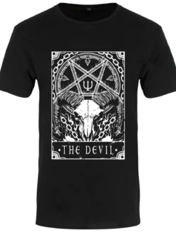 Deadly Tarot: The Devil - t-paita