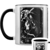 Deadly Tarot The Witch, The Cauldron & The Familiar - kaksivärinen muki