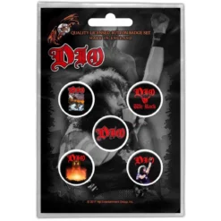 Dio We Rock - Pinssi setti 5kpl
