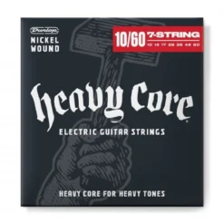 Dunlop 10-60 Heavy Core - 7-Kielisen Sähkökitaran kielet
