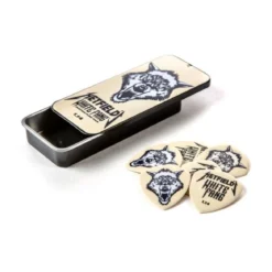 Dunlop 1,14mm Hetfield's White Fang - Plektrasetti 6kpl