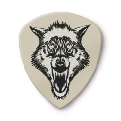 Dunlop 1,14mm Hetfield White fang -plektrat, 6kpl