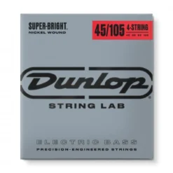 Dunlop Super Bright 45-105 Nickel Wound - Basson kielet