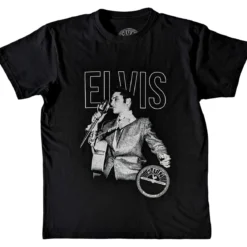 Elvis Live Portrait - T-Paita