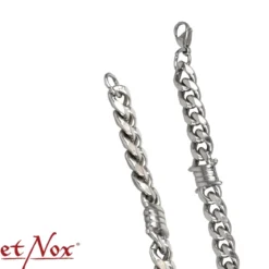 EtNox Curb Chain with Barbed Wire - Kaulaketju 10mm