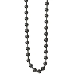 etNox Stainless steel black plated - Kaulaketju 4mm