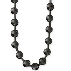 etNox Stainless steel black plated - Kaulaketju 4mm