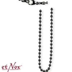 etNox Stainless steel black plated - Kaulaketju 2mm