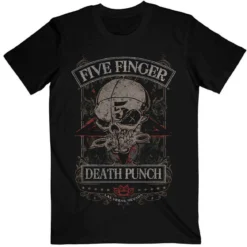 Five finger death punch: Wicked - T-paita, musta
