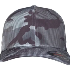 Flexfit Camo Stripe - Lippis, dark camo