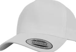 Flexfit 5-panel curved classic - lippis, white