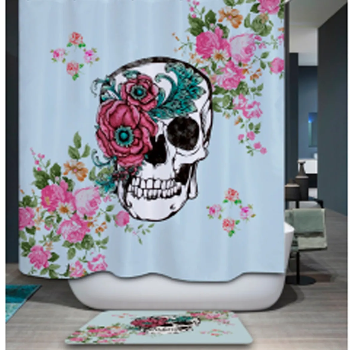 Flower Mask- Suihkuverho