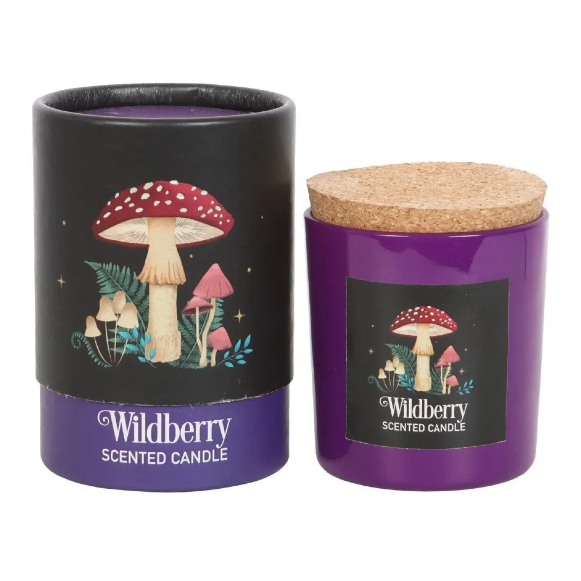 Forest Mushroom Wildberry - tuoksukynttilä