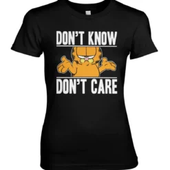 Garfield Don't Know - Don't Care - Naisten T-paita