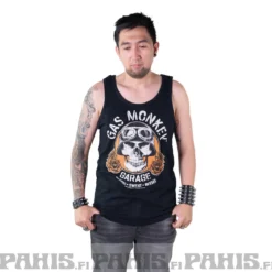 Gas Monkey Garage Skull - Hihaton paita