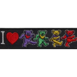 Grateful Dead 'I love bears' - Kangasmerkki