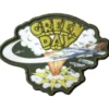 Green Day: Dookie cut out green - Kangasmerkki