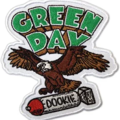 Green Day: Dookie eagle - Kangasmerkki