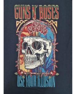 Guns N' Roses: Use Your Illusion Skull - Collegepaita