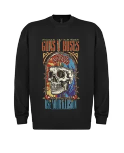 Guns N' Roses: Use Your Illusion Skull - Collegepaita