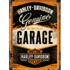 Harley Davidson Garage - Postikortti