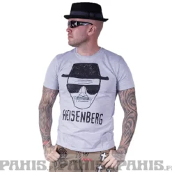 Heisenberg Sketch - T-paita, harmaa