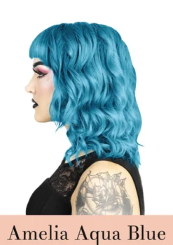 Herman's Amazing Amelia Aqua Blue - shokkihiusväri