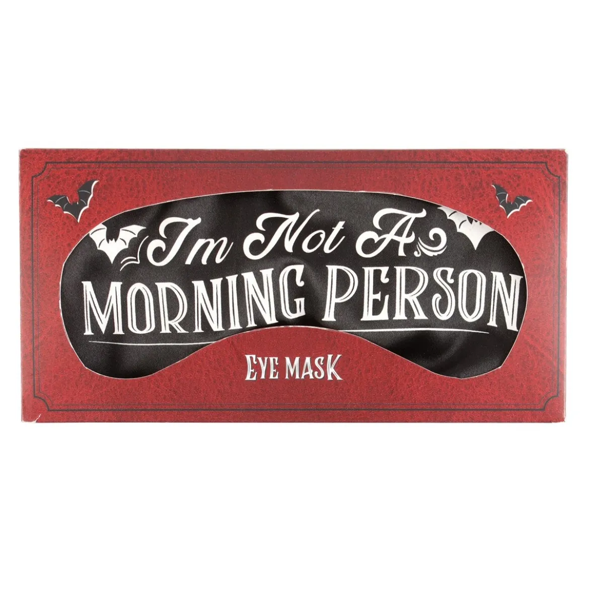 I'm Not a Morning Person - Satiini unimaski