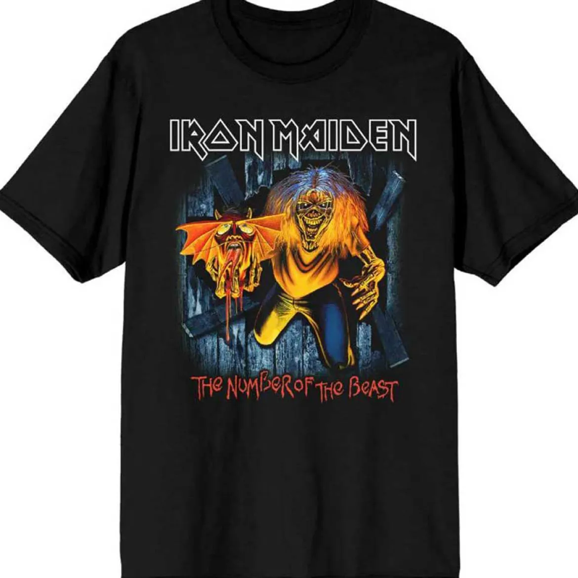 Iron Maiden: Number of the BeastEddie Panel Burst - T-paita