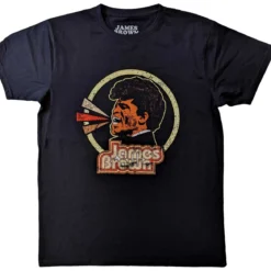 James Brown: Circle & Logo - T-paita