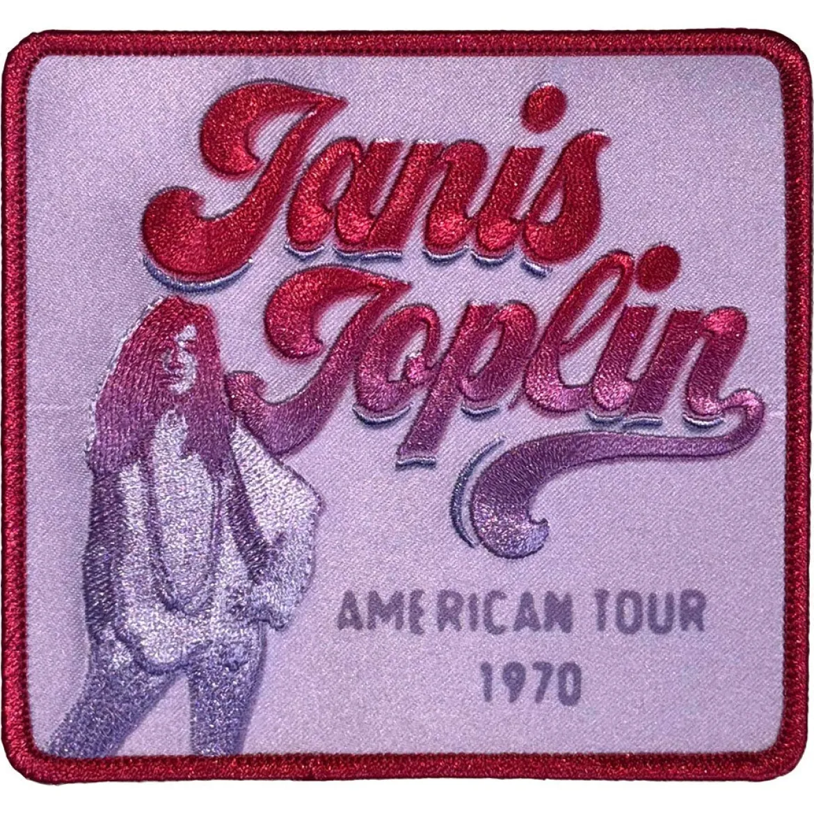 Janis Joplin American Tour 1970 - Kangasmerkki