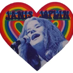 Janis Joplin: Heart - Kangasmerkki