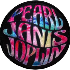 Janis Joplin Pearl Circle - Kangasmerkki