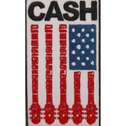 Johnny Cash Flag - Kangasmerkki