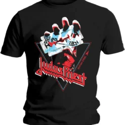Judas Priest British Steel hand triangle - T-paita