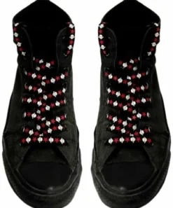 Kengännauhat, White Skulls Red Stars