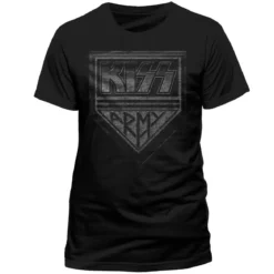 Kiss Army Distressed - T-paita