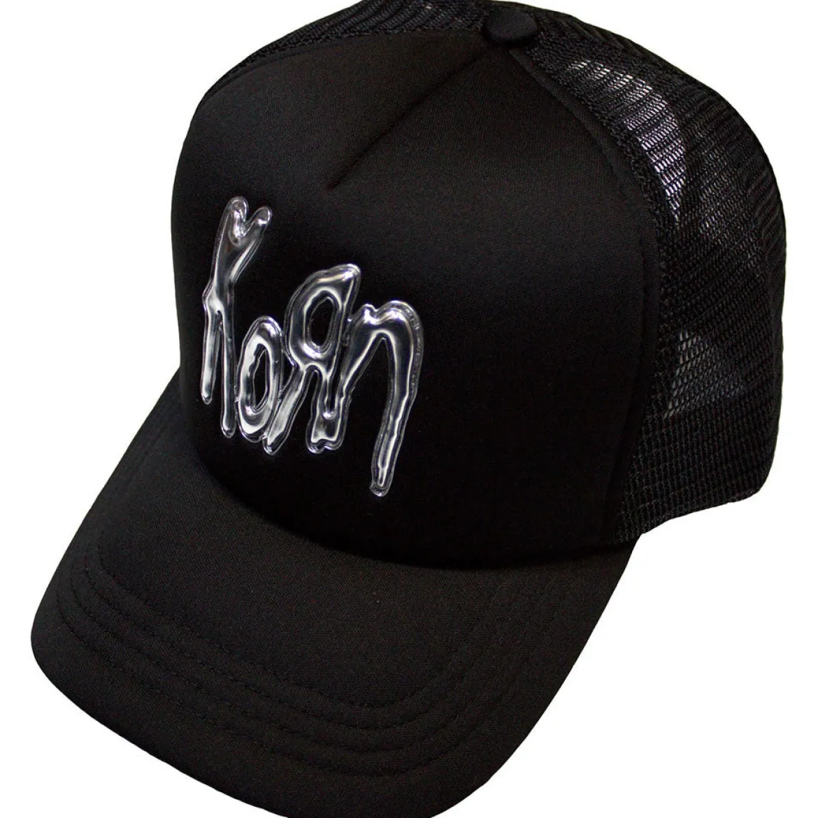 Korn: Sonic Silver Logo - Mesh Back Lippis