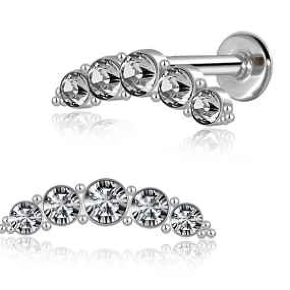 5 Kristallia - Lävistyskoru, labret